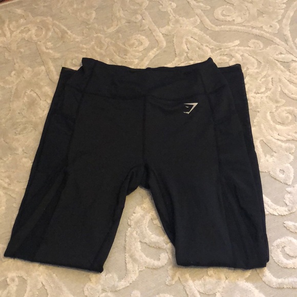 Gymshark Pants - Gymshark sleek sculpture large black leggings